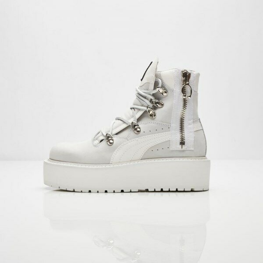 Fenty by Rihanna X Puma Sneaker Boot White Mens 6-Womens 7.5